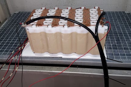 Système batterie pour application sous-marine